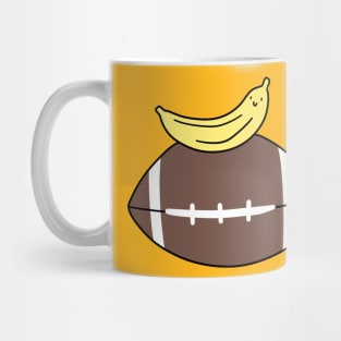 Banana and Football Mug